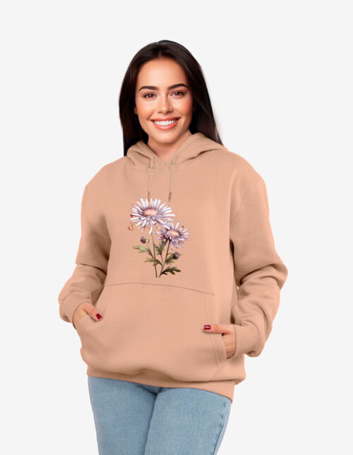 Polera con capucha para mujer