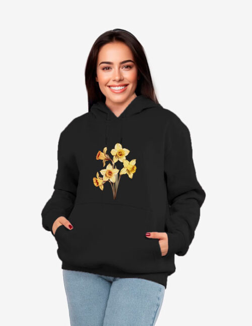 Polera con capucha para mujer