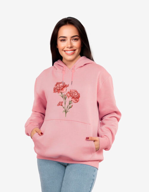 Polera con capucha para mujer