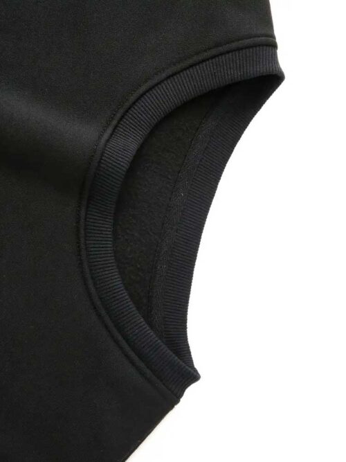 Polera cuello redondo Negro