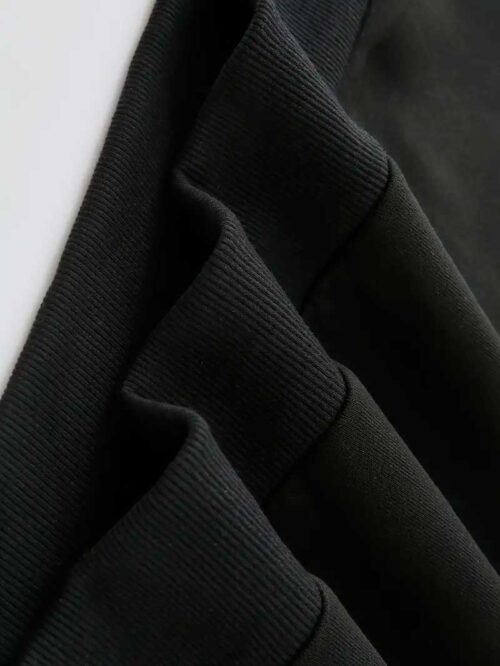 Polera cuello redondo Negro