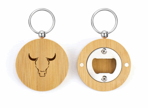 Destapador de bambu con argolla