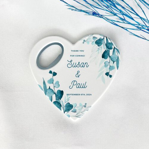 Destapador de Botella Corazón Personalizado | Regalo Original a Color