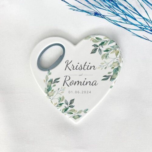 Destapador de Botella Corazón Personalizado | Regalo Original a Color